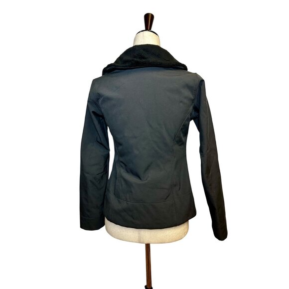 Marmot Softshell Jacket XS Gray Fleece Lined Zip Front Outdoor Hiking Activewear - Picture 4 of 10